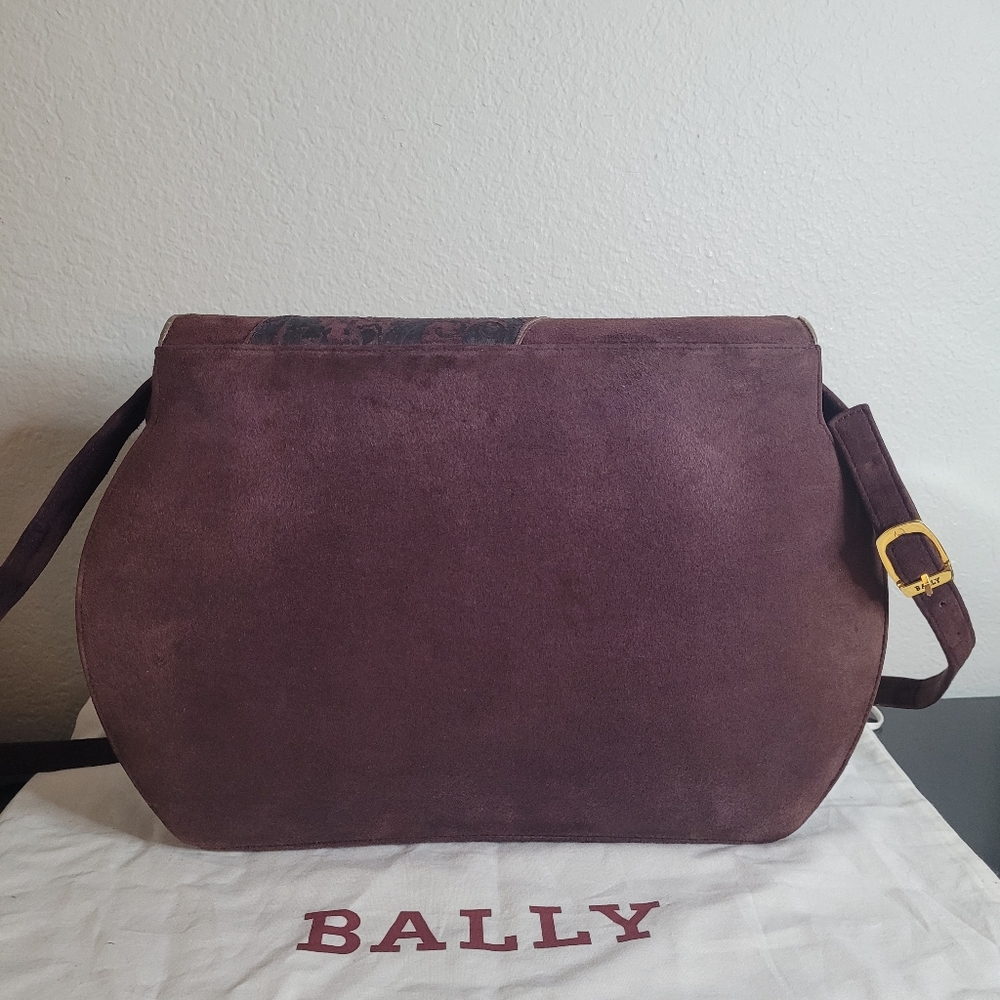 Bally Rare suede should bag - Picture 3 of 14